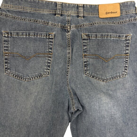 Atelier Gardeur Blue Jeans Pants Mens Size 34x32 Regular Fit - Picture 6 of 7